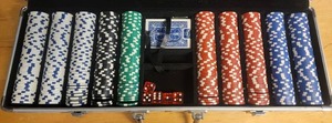 lot 336 image: Card Sharks Professional Poker Set