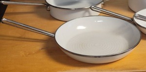 lot 221 image: Chantal Luxury Enameled Cookware Collection - White