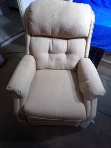 Used Comfortable Recliner Tan
