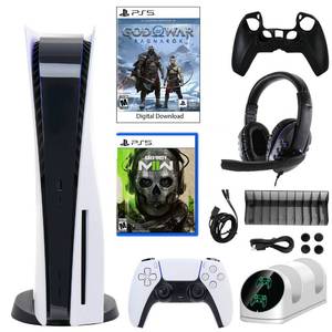 New Sony PlayStation 5 Console Bundle Call of Duty Modern Warfare II and Accessories Kit