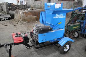 lot 521 image: Goosen Trailered Chipper  Shredder