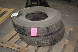 lot 1056 image: Lot of (2) Tri-Sun Tires 8.25x15