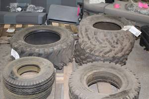 lot 1062 image: Lot of (5) Misc Utility Tires