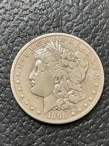 lot 14 image: 1898-S Morgan Dollar