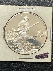 lot 20 image: .925 Silver Postmasters of America Commemorative Issue 1975 No.4