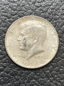lot 25 image: 1964-D Kennedy Half Dollar
