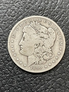 lot 34 image: 1890-O Morgan Dollar