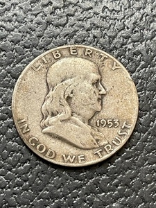 lot 48 image: 1953-D Franklin Half Dollar