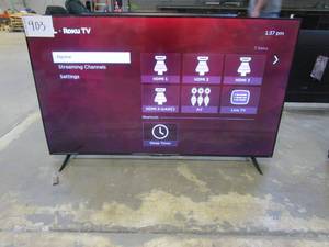 lot 903 image: TCL - 65 Class 4-Series 4K UHD HDR Smart Roku TV 65S455 (SCRATCHES BOTTOM CENTER OF SCREEN)