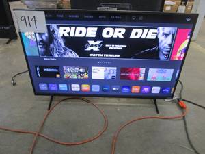 lot 914 image: VIZIO D-Series 40 Class 1080p Full-Array LED HD Smart TV - D40f-J09