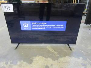 lot 915 image: Hisense A6 Series 50-Inch Class 4K UHD Smart Google TV with Voice Remote, Dolby Vision HDR, DTS Virtual X, Sports & Game Modes, Chromecast Built-in (50A6H, 2022 New Model)