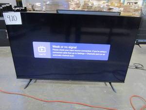 lot 920 image: Hisense 55 4K UHD Smart Google TV - 55A6H