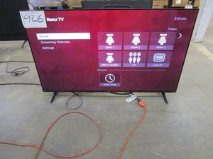 lot 926 image: TCL - 50 Class 4-Series 4K UHD HDR Smart Roku TV 50S455 (LIGHT SCRATCHES)