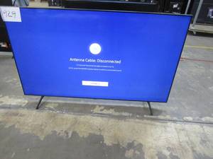 lot 929 image: Samsung - 65 Class 7 Series LED 4K UHD Smart Tizen TV ModelUN65TU7000FXZA (SPOTS BOTTOM OF SCREEN, SCRATCH RIGHT HAND TOP OF SCREEN)