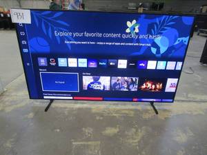 lot 931 image: Samsung - 65 Class The Frame QLED 4k Smart Tizen TV QN65LS03BAFXZA RESERVE $800