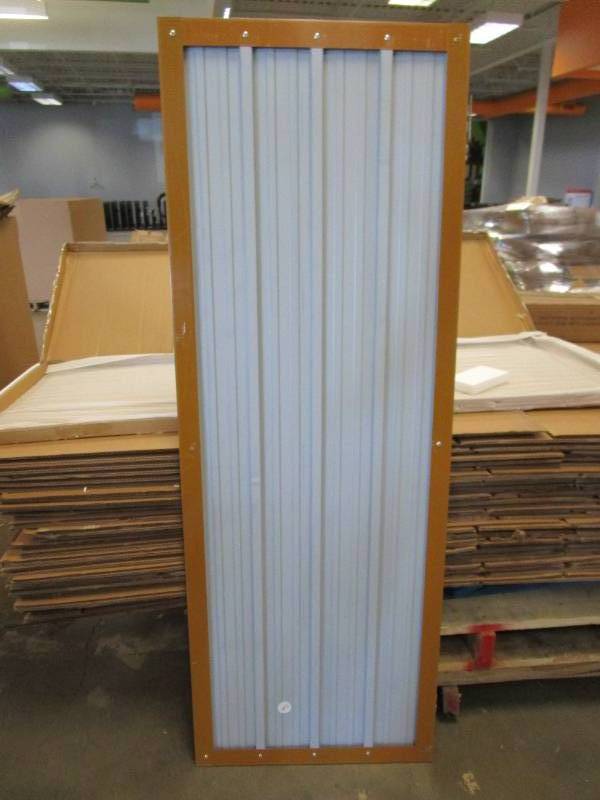 21.5 in x 60.5 in Replacement Door (DENT, SEE PHOTOS)