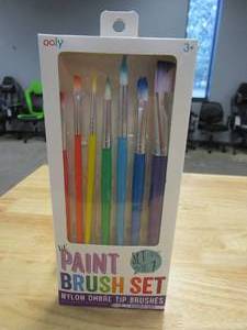 6 Packages of Ooly Lil Paint Brushes - Set of 7