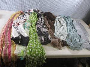 (BS) Assorted Scarves...