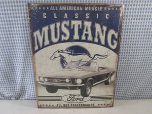 (EC1) Ford Mustang Tin Sign 12 12...