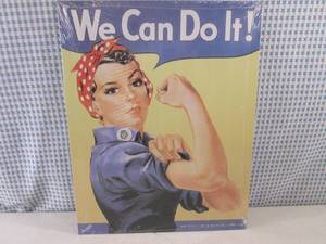 (EC1) We Can Do It Tin Sign 12 12...