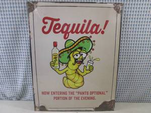 (EC1) Tequila Tin Sign 12 12 x 1...