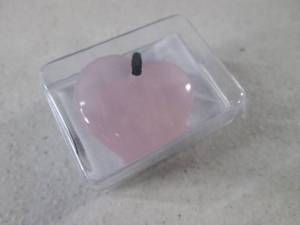 (FS) Pink Rose Quartz Heart Shaped ...