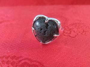 (FS) Obsidian Heart Shaped Gemstone...