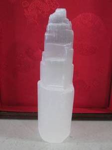 (FS) 6 Raw Selenite Tower...