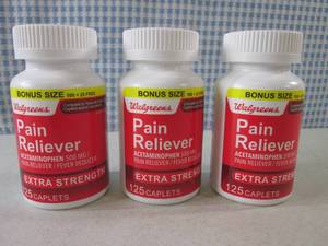 (BSB) 3 Bottles Pain Reliever Extra...