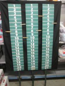 (EW7) 3 Homemade Corn Hole Score Bo...
