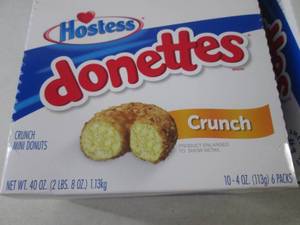 (B-1) Hostess Crunch Mini Donuts 2 ...
