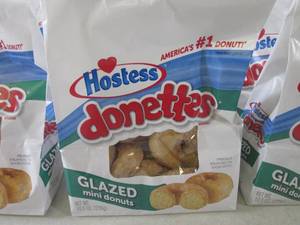 (C-1) Hostess Glazed Mini Donuts 12...