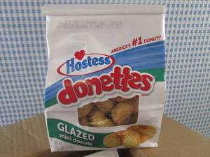 (B-1) Hostess Glazed Mini Donuts 6 ...