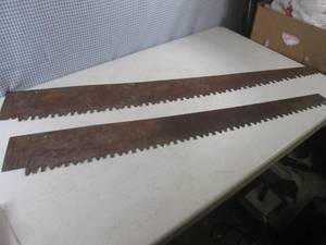 (EW7) 2 Vintage Saw Blades 48 and ...