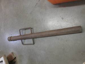 (EW2) Large Heavy Homemade Fence Po...