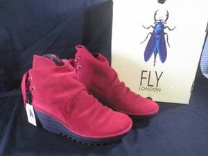 (BS) Fly London Womens Yama in Red...