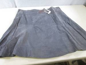 (RCK) SuedeLeather Womens Skirt S...