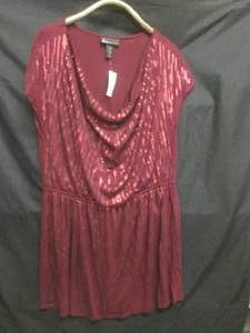 (RCK) Lane Bryant Womens No Sleeve...