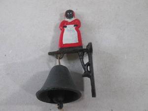 (BSB) Cast Iron Bell and Wall Mount...