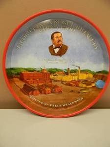 lot 24 image: VINTAGE ORIGINAL LEINENKUGELS BEER METAL BEER TRAY - NICE - AWESOME PIECE - APPROX 13 - SEE PICTURES