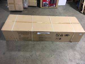 lot 1 image: Husky  Ready-to-Assemble 24-Gauge Steel Freestanding Garage Cabinet in Black (48 in. W x 72 in. H x 18 in. D)   Customer Returns See Pictures