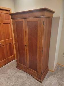 lot 10 image: Hooker Wardrobe Cabinet