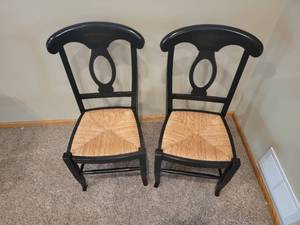 lot 54 image: Paddle Bar Chair Pairing