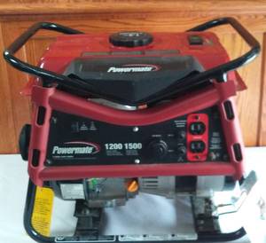 lot 46 image: New Power Mate 1200 W Generator.