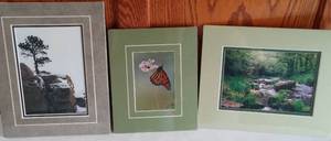 lot 61 image: Matted Pictures Misc. (3).