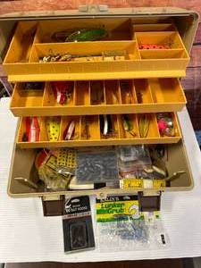 Vintage Tackle Box full of Tackle