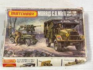Vintage Willys Jeep Matchbox Model