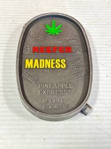 Reefer Madness Aluminum Ashtray 5 � Inch Wide