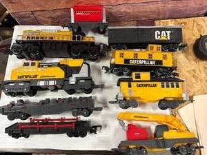 1992 Toy State Train Set track, cars, engines