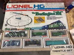 Lionel HO Burlington 181 Train Set